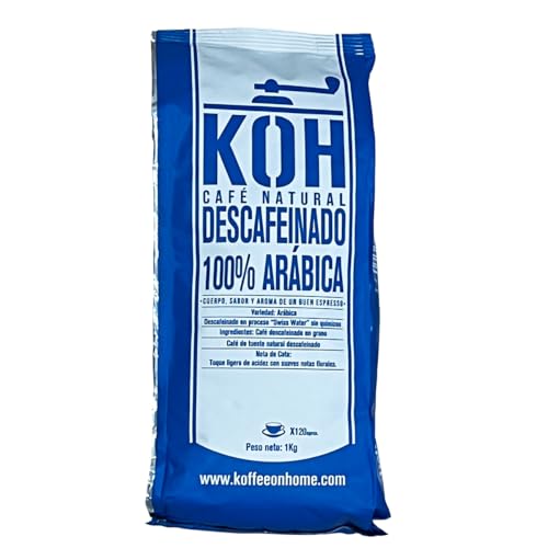 Café en Grain Décaféiné 100% Arabica 1 kg
