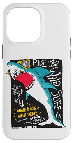 Enjoy Wear Wild Stylish Summer Shark, Cool Shark Fashion Fun �X�}�z�P�[�X iPhone 14 Pro Max �p