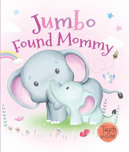 Image of Booktopus Touch and Feel Board Book - Jumbo Found Mommy Sensory Book for Toddlers - Textured Baby Books for 4+ Years - Interactive Learning