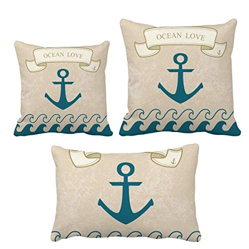 Coussins navigation maritime ensemble insérer le coussin décor sofa maison salon