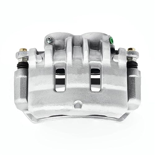 Image of Detroit Axle - Front Right Brake Caliper w /Bracket Replacement for 2008-2014 Cadillac CTS