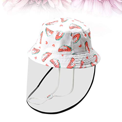 PretyzOOM — Chapéu protetor solar infantil de 52 jardas, capa de rosto inteiro destacável anticospen
