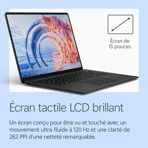 Microsoft Surface Laptop, 15" | Snapdragon X2 Elite | 16Go RAM, SSD 512Go