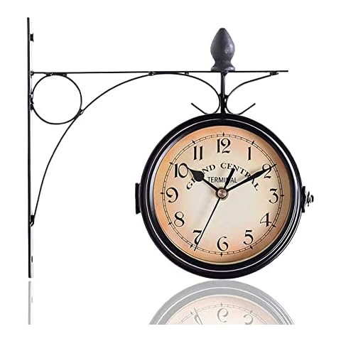 PaMeer Dual-Sided Outdoor Wall Clock Cover