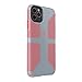 Speck CandyShell Grip iPhone 11 Pro Max Case, Nickel Grey/Warning Orange