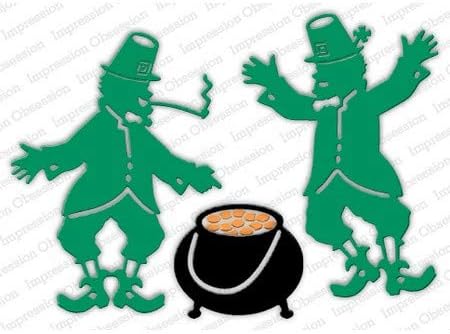 Leprechauns Steel Die for Scrapbooking (DIE665Z)