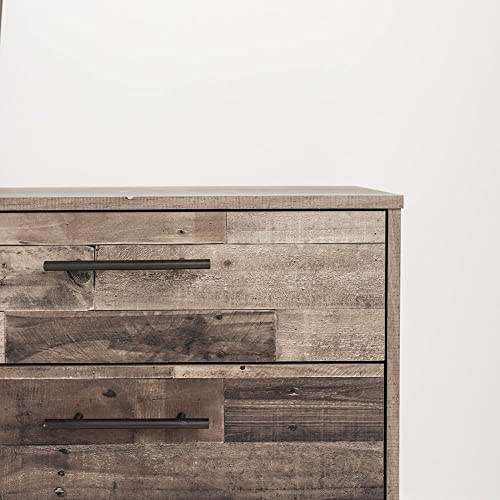 Signature Design By Ashley Neilsville Industrial Butcher Block Style Dresser, Natural Pallet Brown,Grey #TOP5