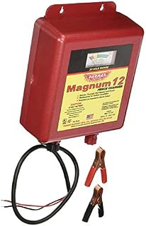 Parmak MAG12-UO 12-Volt Magnum Low Impedance Battery Operated 30-Mile Range Electric Fence Charger