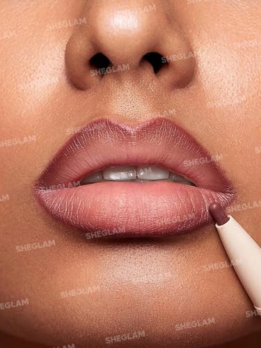 Image of SHEGLAM 2 In 1 Matte Lip Liner and Long Lasting Lipstick Set Makeup-Berry Whip