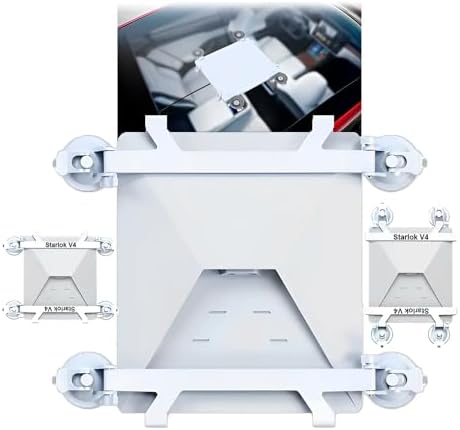 Starlok V4 Suporte Para Antena Starlink Mini Portátil Com 4 Vento...