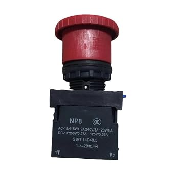 1089036251 Emergency Stop Switch for Atlas Copco Compressor | Replacement Parts