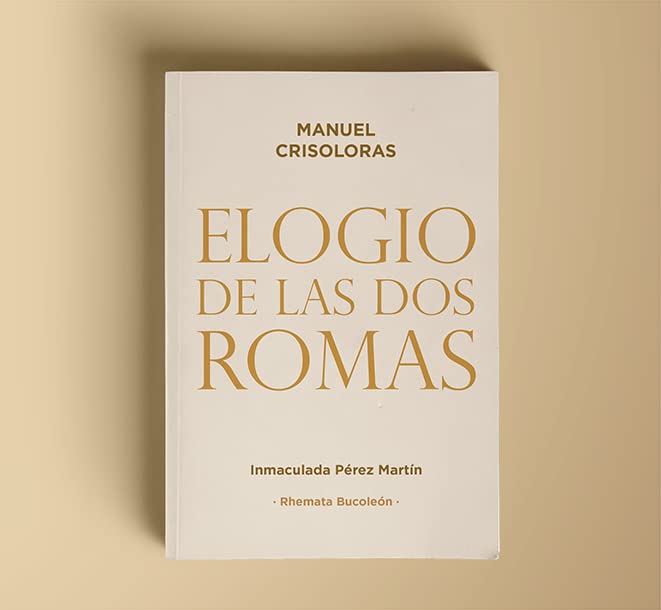 Portada de Elogio de las dos Romas