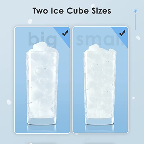 Xbeauty Máquina para Hielo Portátil de Mostrador 26lbs/24H miniatura 7