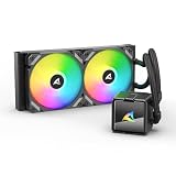 Sharkoon S50 ARGB AIO Black, raffreddamento ad acqua