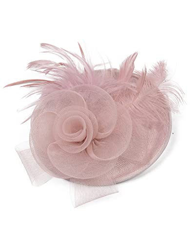 Sombrero Fascinador Pillbox para Mujer Talla Única miniatura 5