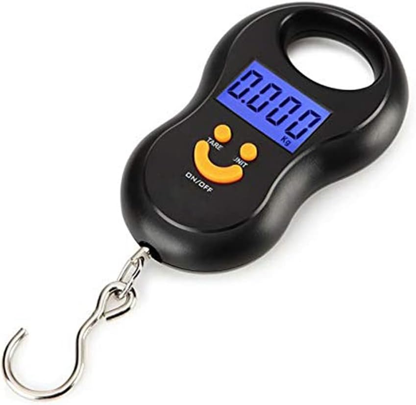 Utility Luggage Scale Portable Hanging Scale Digital Backlight Electronic Fishing Weights Pocket Luggage Scales Weighing Weighing