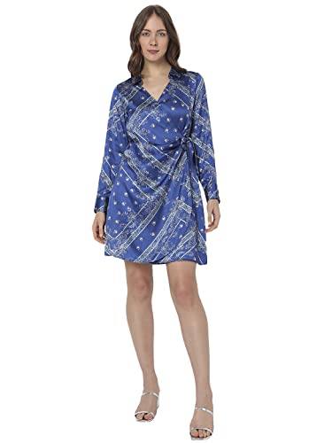 Image of VERO Moda Mini Wrap Dress for Women