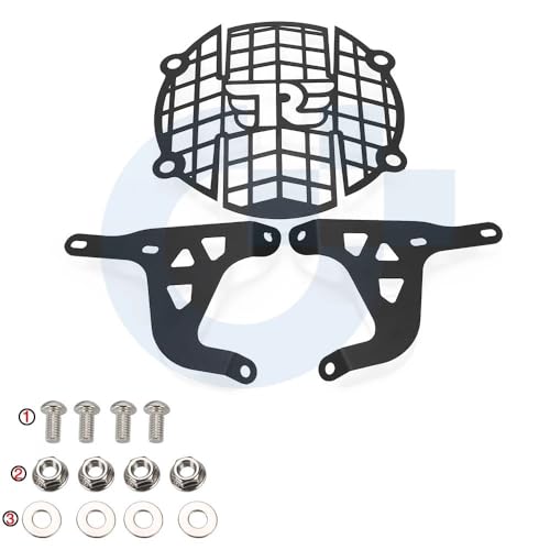 Grille phare moto évite la casse sur Royal Enfield Himalayan 411