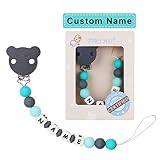 ❤ Safety Guaranteed:CPSC Certified and FDA Approved,Baby Pacifier Holder Silicone Made of Premium Quality Material,100% BPA Free and Safe for Babies.