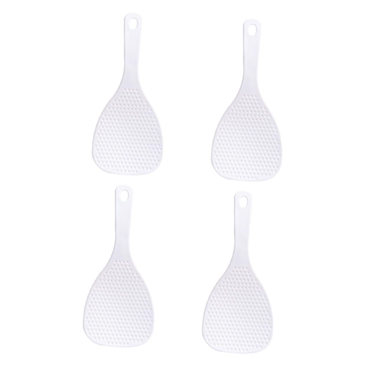 PRETYZOOM Cooking Essential Non-stick Rice Spoons Sturdy Rice Scoops for Kitchen Outdoor Use