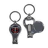 Siskiyou Sports MLB Minnesota Twins Nail Care/Bottle Opener Key Chain,