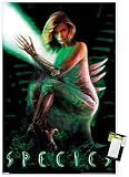Trends International Species (1995) - One Sheet Wall Poster, 34L x 22.4W, Premium Poster & Mount Bundle