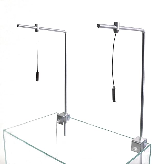 Remingtape Soporte ajustable universal para acuario, kit de suspensión para soporte de luz