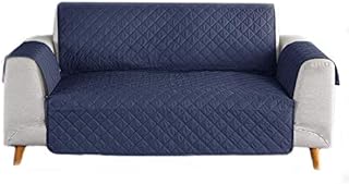 Relarr Water proof Sofa Covers Couch Slipcovers Furniture Protector, Pet Sofa Protector, Non-slip design with Silica gel point Machine Washable (2 seaters, Grey)