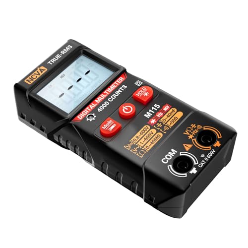 M115 Tensioni Multimetri Digitali Tester 4000 Conti Multifunzione Multifunzione NCV ADOOCITANZA RESISTENZA TENTRO TENTRO RESISTANZA