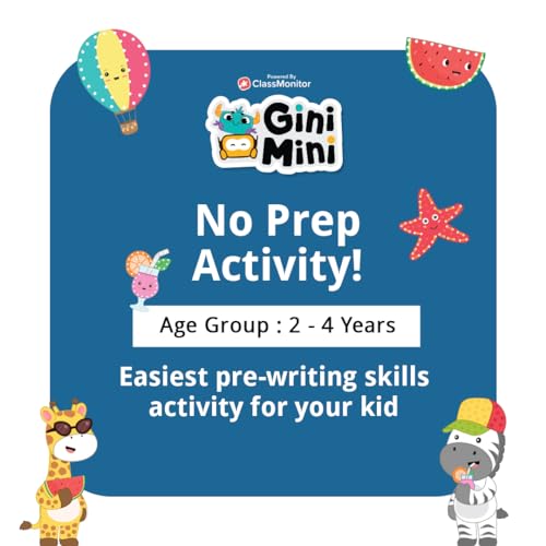 Image of GiniMini Lacing Activity Toy for Kids 2 3 4 Years | Enhance Motor Skills, Hand-Eye Coordination, Screen-Free, Creativity, & Imagination | Return & Birthday Gifts for Boys & Girls