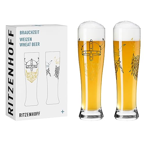 Vasos de cerveza de trigo de cristal alem&aacute;n de alta resistencia 2