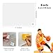Hlimior 180 Pcs Clear Basketball Sticky Adhesive Mat,Volleyball Sticky Pad Replacement Sheets Courtside Basketball Sticky Mat for Remove Dust Dirt from Shoe and Enhance Shoe Grip