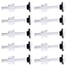 Plastic Toilet Seat Hinge Bolts and Nuts with Washers for Mount Toilet Seat Hinges(10 Packs)