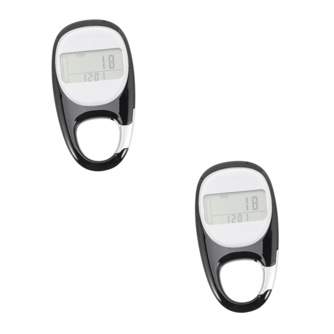 ibasenice Pédomètre Marche Comptoir Portable Compteur De Pas Simple pour avec Compteur De Pas d'escalade Podomètre Compteur De Pas Créatif Abdos