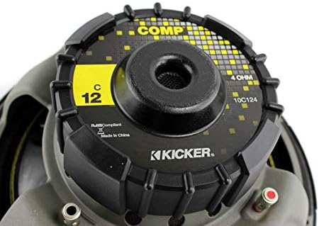 Kicker 12-Inch 300W Power Car Audio 