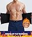 TAILONG Waist Trainer Corset for Men Weight Loss Tummy Trimmer Compression Shaper Abdomen Sweat Wrap (Black, M)