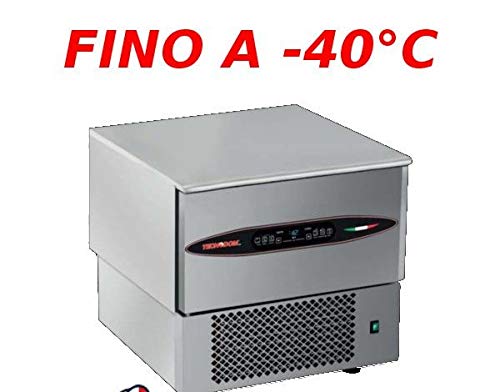 Abbattitore di temperatura in Acciaio Inox con controllo digitale con sensori Touch, per 3 teglie GN1/1 o 600x400 mm
