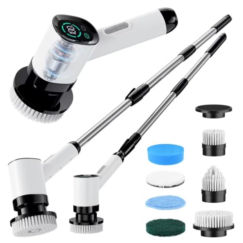 Electric Spin Scrubber (Handle Length 54 inches) by VigorDay - Used condition - US$18.06