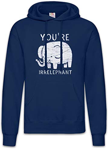 You're Irrelephant Hoodie sweat-shirt chaud contre le froid sweat à capuche anti-pilling