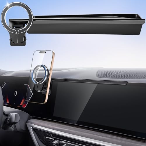 pop-tech Magnetic Phone Holder for BMW X5 X6 2024 2025 2026 & X7 2023-2026: for Magsafe Mount Fit 14.9