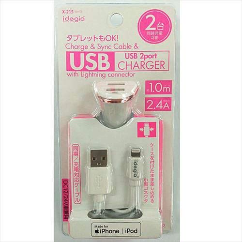 A[NX(axs) X-215 2.4A 2USB|[gCgjOP[u