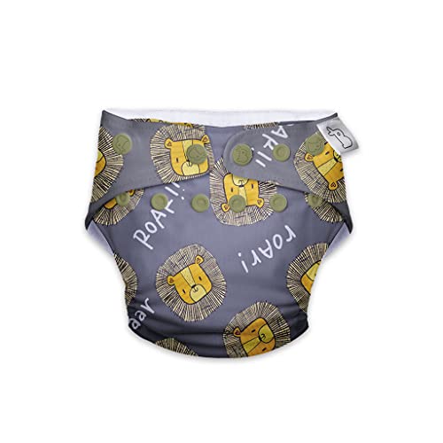 Image of SuperBottoms Swimming Diapers for Babies & Toddlers - Reusable & Adjustable Swim Diapers - Washable Cloth Diapers - Skin Friendly Fabric - Easy to Clean - Fits 3M - 3Y