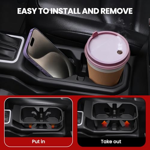 Inserto para portavasos Jeep Wrangler y Gladiator 2018-2025 miniatura 3