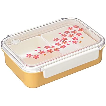 Amazon 中西工芸 お弁当箱 スクエア S イエロー 蒔絵 桜 450ml ランチボックス 男子 女子 女の子 女性用 弁当箱 オンライン通販