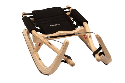 Kathrein Rodel Renn und Tourensportrodel Einsitzer Rennrodel, schwarz, XL Cover