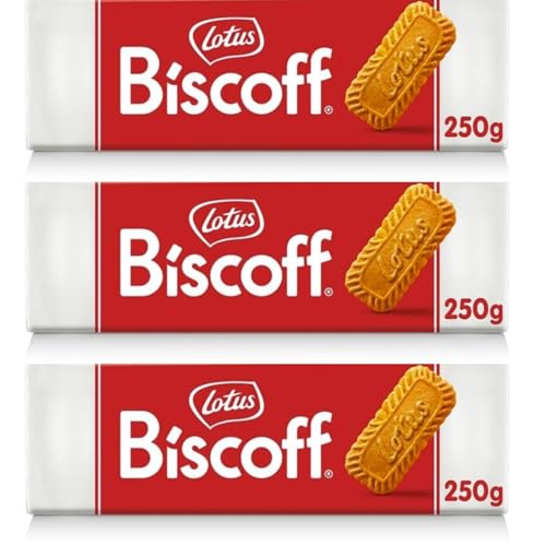 Image of Lotus Biscof Biscuit | Belgian Speculoos | Caramelized Biscuit Cookies | 250g x 3