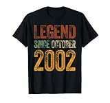 Photo Gallery 20th birthday tee october nato 20 anni leggenda dal 2002 maglietta Photo Gallery 20th birthday tee october nato 20 anni leggenda dal 2002 maglietta