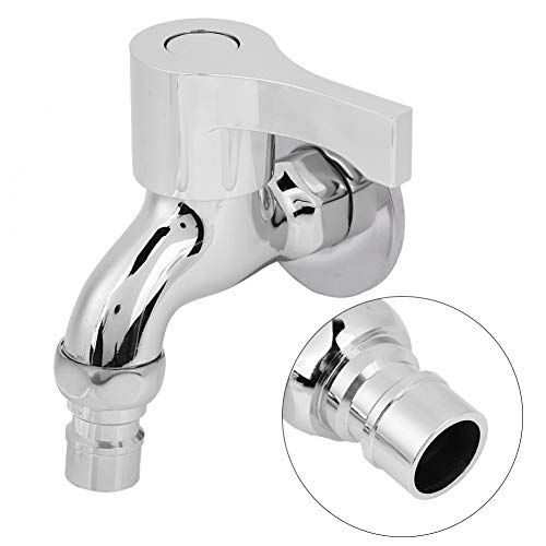 Okjhfd Single Cooling Faucet, G1/2 Stainless Steel Washing Machine Wall Mounted Faucet For Household Or Outdoor Use #TOP4