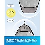 OCEANBROAD Surfboard Longboard Bag Day Bag Travel Bag 5'0, 5'6, 6'0, 6'6, 7'0, 7'6, 8'0, 8'6, 9'0, 9'6, 10'0 - Image 4