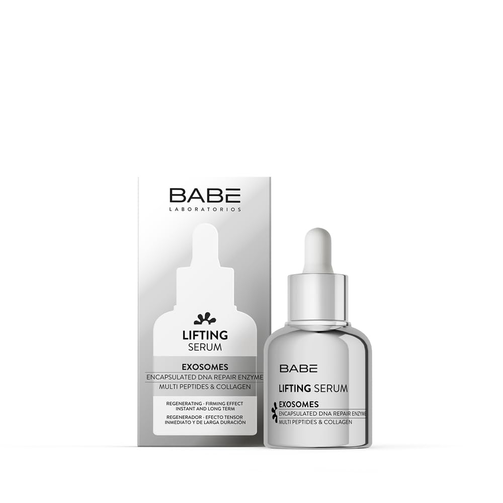 LABORATORI BAMBINO - Lifting Siero facciale 30 ml | Siero antietà rassodante | Corregge le rughe e migliora la fermezza | Con Multipeptidi e collagene | Per tutti i tipi di pelli